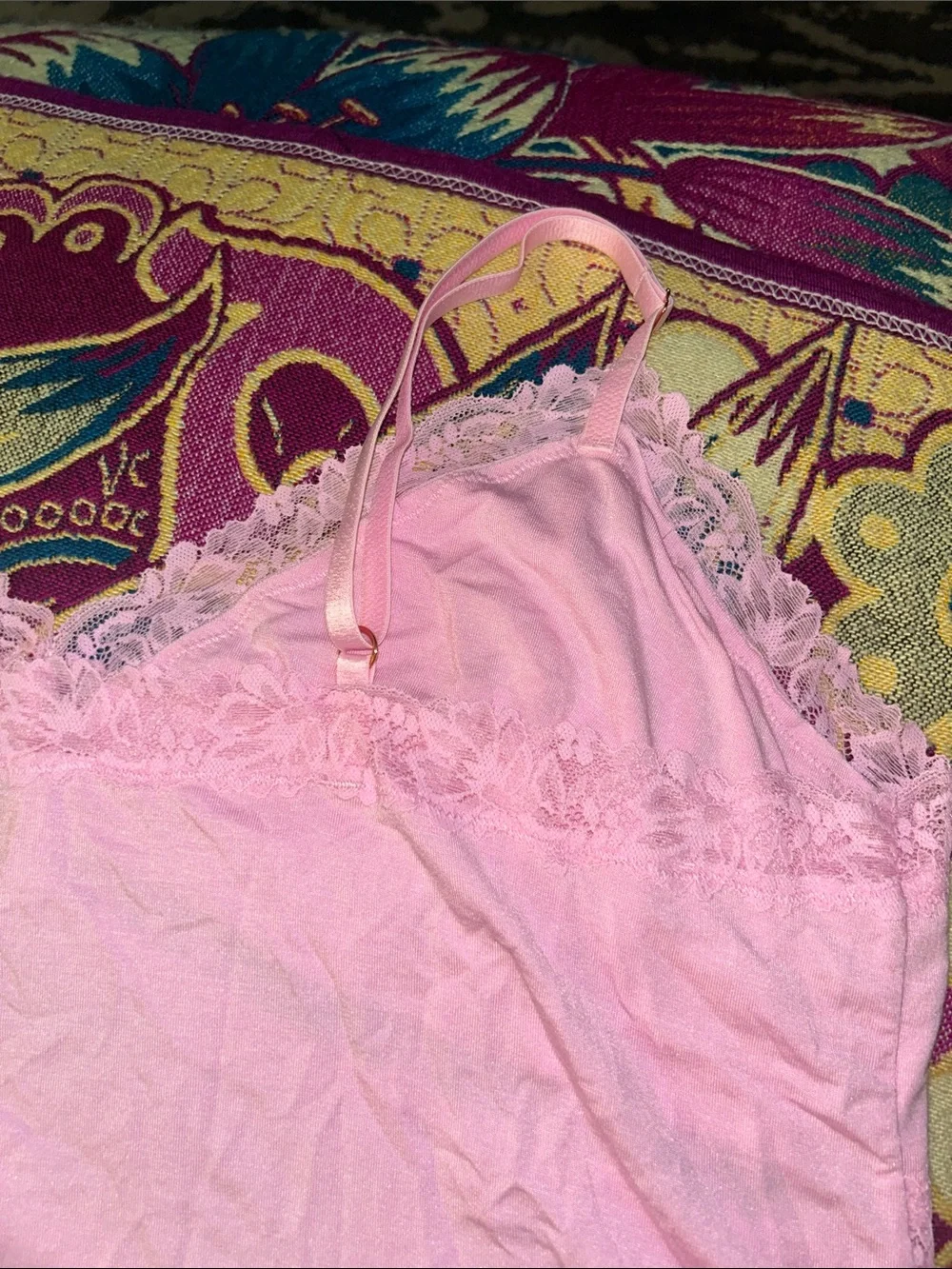 NWT pink sleep camisole by INC in sz XXL